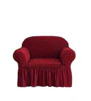 Maroon 1 Seat's Sofa Cover