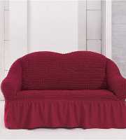 Maroon 2 Seat's Sofa Cover